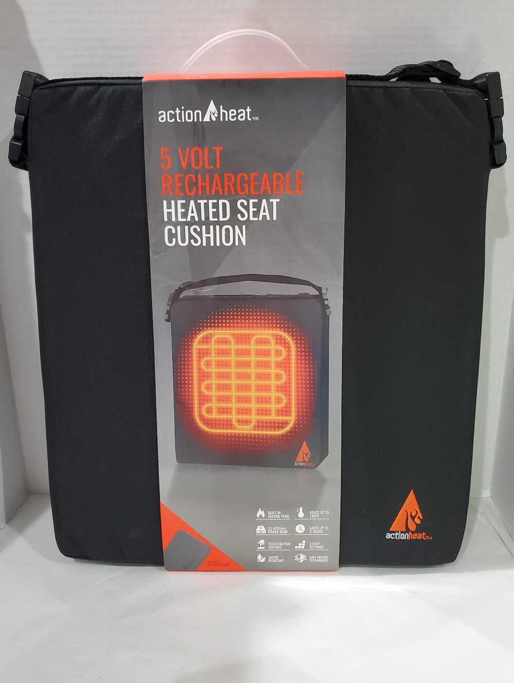 Action Heat Rechargeable Heated Seat Pad -  NWT - Great Gift!🔥